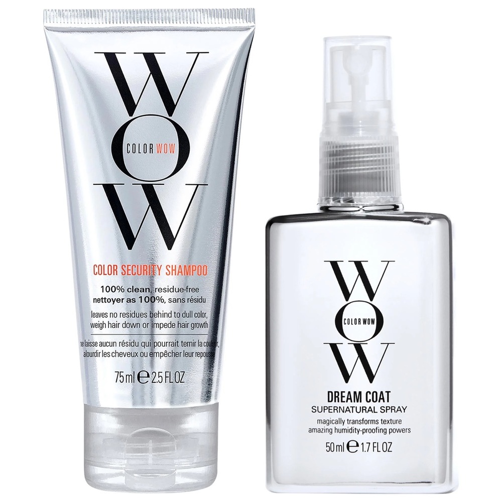 COLOR WOW DREAM COAT & COLOR SECURITY SHAMPOO SET (NEW WITH TAGS)